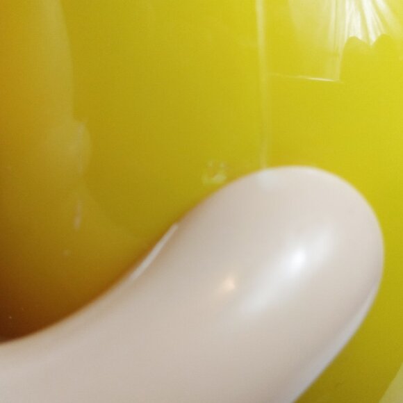 M & M Yellow-Blue Base 2012 Candy Dispenser-Lever In The Back-11 in. - Picture 11 of 11